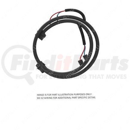 A06-84274-000 by FREIGHTLINER - Wiring Harness - Axle Lift, Dash, Overlay, Flipper, Valve, M2