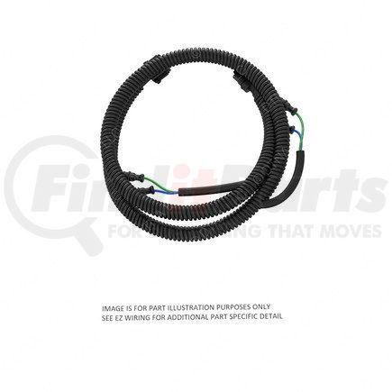 A06-84884-024 by FREIGHTLINER - Wiring Harness - Engine, Overlay, Pto, Channel, Isl