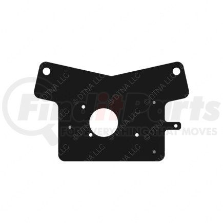 A06-89431-000 by FREIGHTLINER - Collision Avoidance System Front Sensor Bracket - Steel, Black, 0.25 in. THK