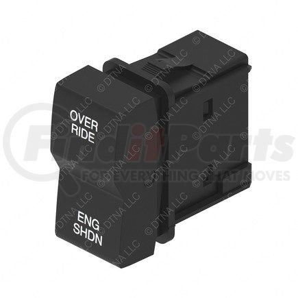 A06-90128-004 by FREIGHTLINER - Rocker Switch - Modular Field, Multiplex , Engine, Shutdown, Override