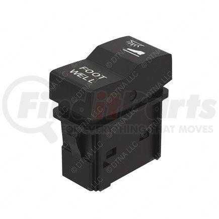 A06-90128-055 by FREIGHTLINER - Rocker Switch - Modular Field, Multiplex, Footwell, Light, Front