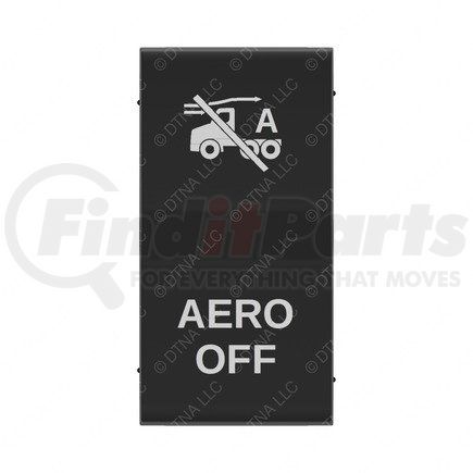 A06-90128-067 by FREIGHTLINER - Rocker Switch - Modular Field, Multiplex, E/A, Aero, Off