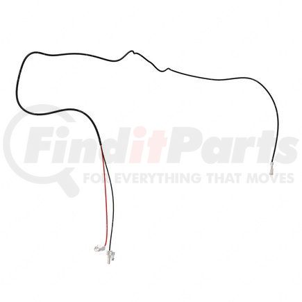 A06-90500-000 by FREIGHTLINER - Battery Cable - Brown