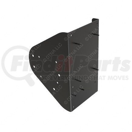 A06-90708-000 by FREIGHTLINER - Power Module Bracket - Steel, Black, 0.13 in. THK