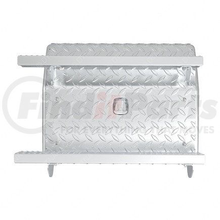 A06-88241-007 by FREIGHTLINER - Battery Cover - Diamond Plate, B, 125Af, Right Hand, Polished