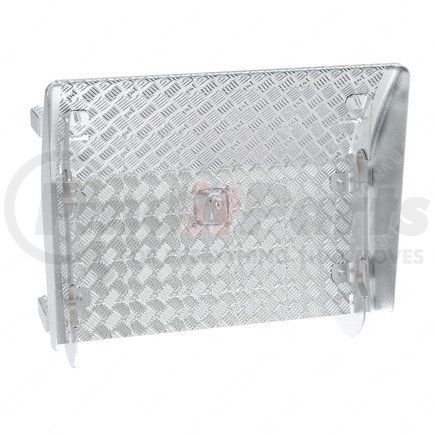 A06-88242-000 by FREIGHTLINER - Tractor Trailer Tool Box Cover - Aluminum, 704 mm x 591.6 mm, 3.2 mm THK