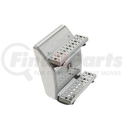 A06-88242-003 by FREIGHTLINER - Tractor Trailer Tool Box Cover - Aluminum, 653.16 mm x 506 mm, 3.17 mm THK