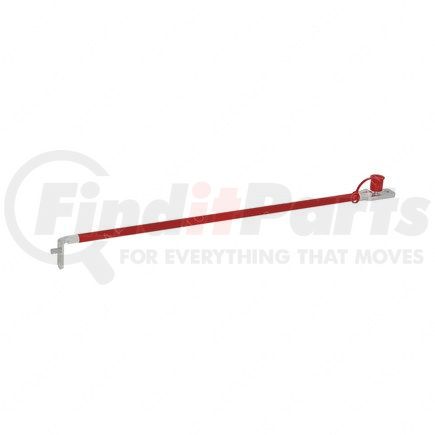 A06-89164-034 by FREIGHTLINER - Jumper Wiring Harness - Nylon Copolymer, Red, 863.60 mm Cable Length