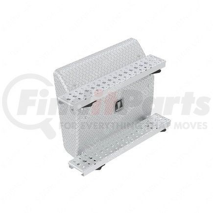 A06-95149-005 by FREIGHTLINER - Battery Cover - Diamond Plate, Polished, 113, Left Hand
