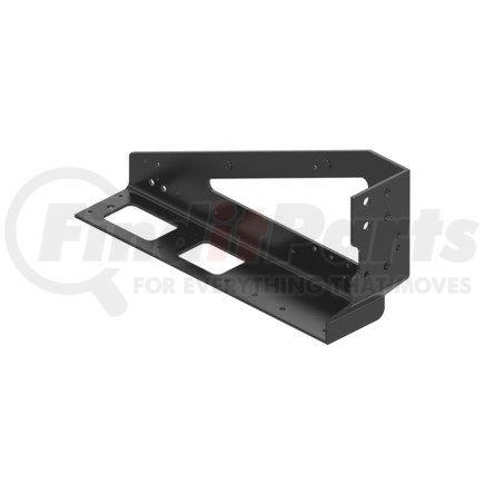 A06-96326-000 by FREIGHTLINER - Battery Box Bracket - Left Side, Steel, Black, 0.25 in. THK