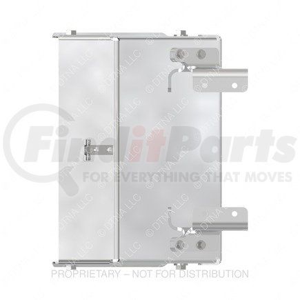 A06-96349-003 by FREIGHTLINER - Battery Cover - Lid Assembly, Shroud, Stack, 43N, Polished, Step