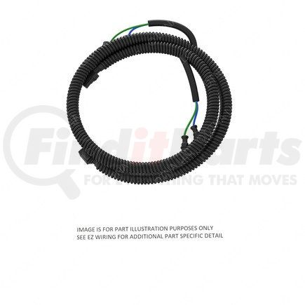 A06-94434-080 by FREIGHTLINER - Wiring Harness - Chassis, Overlay, Caws, Flr, Side Object Detection Sensor, ATD