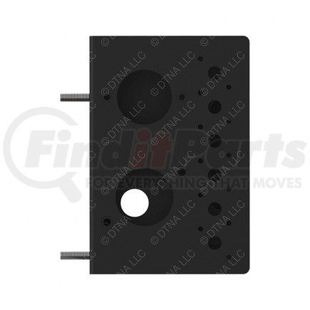 A06-95132-000 by FREIGHTLINER - Power Distribution Expansion Module - Steel, Black, 236.1 mm x 160 mm
