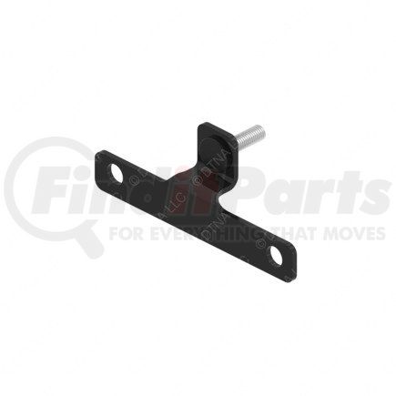 A07-24217-000 by FREIGHTLINER - Transmission Oil Cooler Line Bracket - Steel, Black, 2.46 mm THK