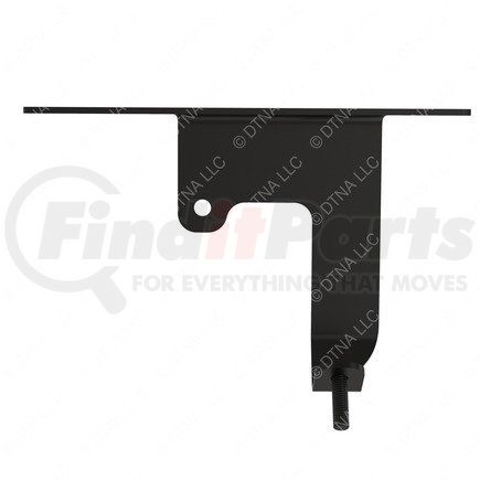 A07-24411-000 by FREIGHTLINER - Transmission Oil Cooler Line Bracket - Steel, Black, 3.23 mm THK