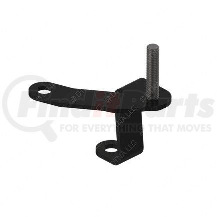 A07-24626-000 by FREIGHTLINER - Transmission Oil Cooler Line Bracket - Steel, Black, 0.11 in. THK