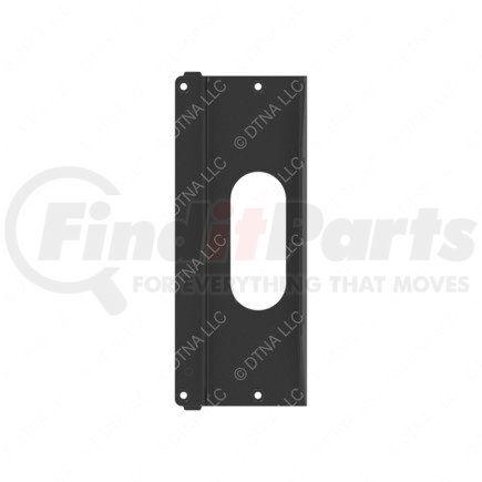 A07-24902-000 by FREIGHTLINER - Transmission Oil Cooler Line Bracket - Steel, Black, 0.13 in. THK