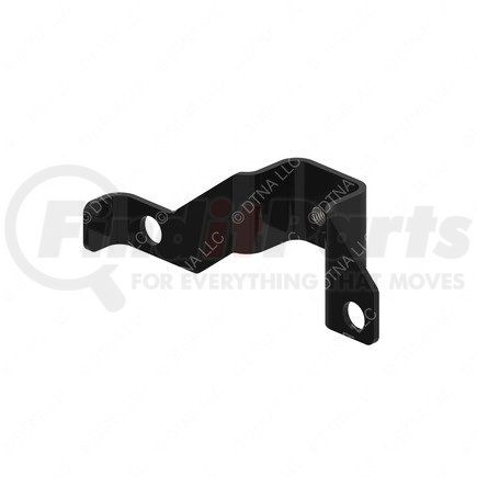 A07-25047-000 by FREIGHTLINER - Transmission Oil Cooler Line Bracket - Steel, Black, 3.23 mm THK