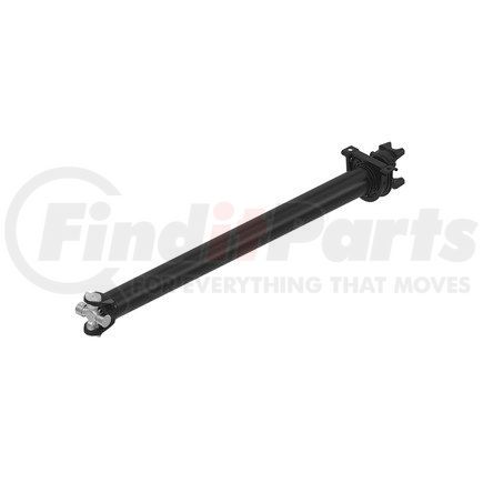 A09-11827-620 by FREIGHTLINER - Drive Shaft - 16XLT, Half Round, Midship, 62.0 in.