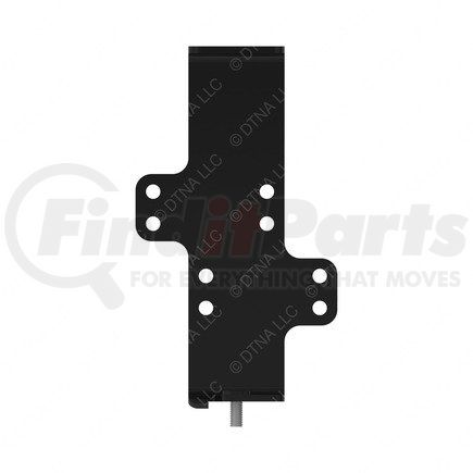 A12-30338-000 by FREIGHTLINER - ABS Modulator Bracket - Steel, 126 mm x 34 mm, 4.34 mm THK