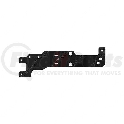 A12-30454-000 by FREIGHTLINER - ABS Modulator Bracket - Steel, Black, 6.4 mm THK