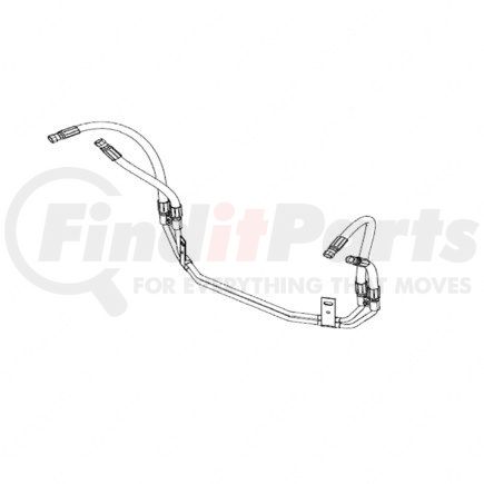 A14-16795-000 by FREIGHTLINER - Power Steering Hose - Steel, 12000 psi Burst Pressure