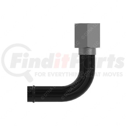 A14-19319-000 by FREIGHTLINER - Power Steering Cooler Line - Black, Steel Tube Material