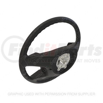 A14-19802-000 by FREIGHTLINER - Steering Wheel - Black