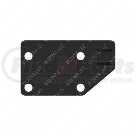 A16-15454-000 by FREIGHTLINER - Suspension Stabilizer Bar Bracket - Steel, Black