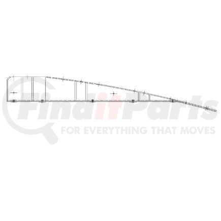A17-12039-001 by FREIGHTLINER - Fender Panel - Plastic, Right Side