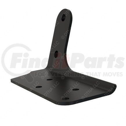 A17-14427-001 by FREIGHTLINER - Torsion Bar Anchor - Steel, Black, 6.35 mm THK