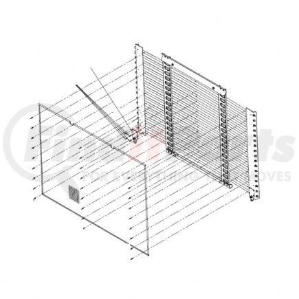 A17-15033-002 by FREIGHTLINER - Grille - Material