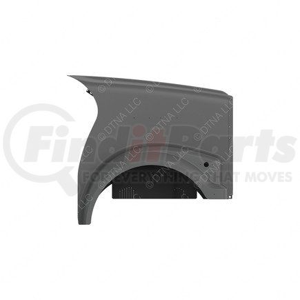 A1719558012 by FREIGHTLINER - Hood - 123Fa, Dual Outside Air Cleaner, Adr