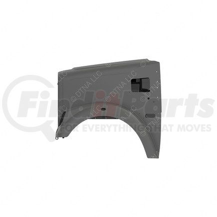 A17-20637-005 by FREIGHTLINER - Hood - 122, Forward Front Axle, Panel, Pre, Cleaner