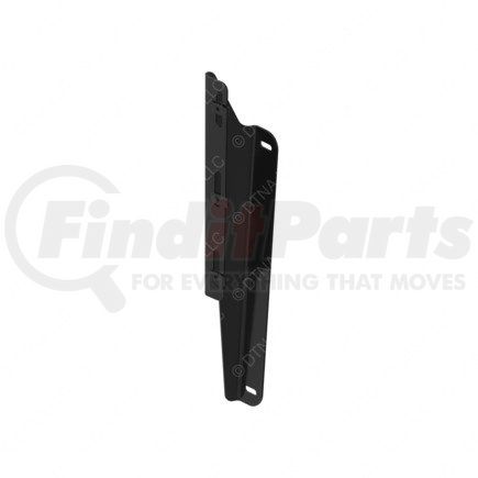 A17-21023-000 by FREIGHTLINER - Radiator Mount Bracket - Left Side, Steel, Black, 2.51 mm THK