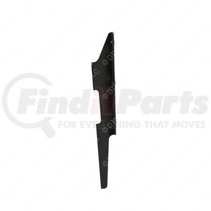 A17-21023-001 by FREIGHTLINER - Radiator Mount Bracket - Right Side, Steel, Black, 2.51 mm THK