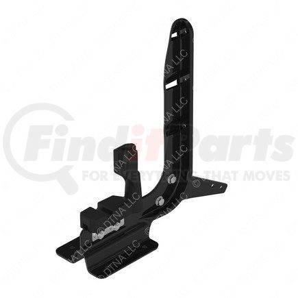 A17-17987-000 by FREIGHTLINER - Hood Support - Left Side, Ductile Iron, Black, 0.32 in. THK