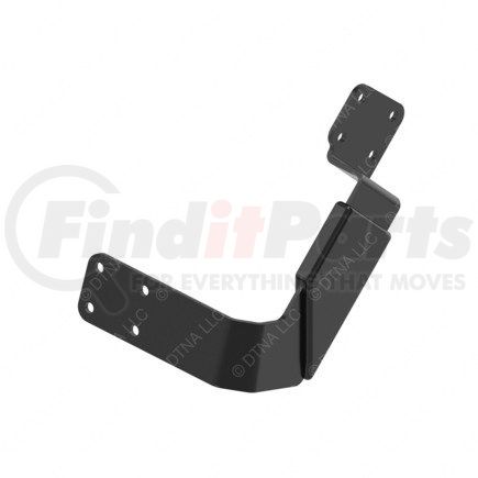 A17-18241-000 by FREIGHTLINER - Hood Guide Bracket - Left Side, Steel, 4.8 mm THK