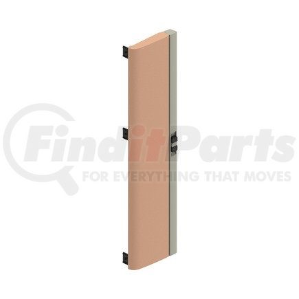 A18-37217-026 by FREIGHTLINER - Sleeper Cabinet Door - Right Side, ABS, Tumbleweed, 1059 mm x 240 mm