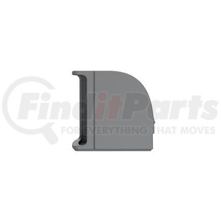 A18-37297-002 by FREIGHTLINER - Sleeper Television Cabinet - ABS, Gray, 497.91 mm x 467.71 mm