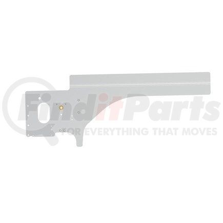 A18-37337-000 by FREIGHTLINER - Body B-Pillar Reinforcement - Aluminum, 939.1 mm x 364.95 mm, 2.03 mm THK