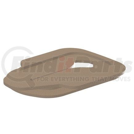 A18-39250-003 by FREIGHTLINER - Door Interior Trim Panel - Right Side, ABS, Sahara Taupe