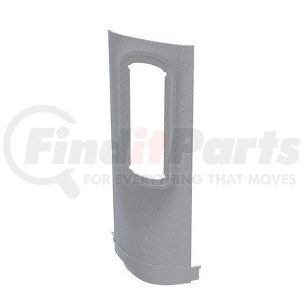 A18-41273-005 by FREIGHTLINER - Sleeper Side Panel Trim - Right Side, Polypropylene, Slate Gray, 664.3 mm x 247.5 mm