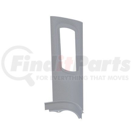 A18-41273-010 by FREIGHTLINER - Sleeper Side Panel Trim - Left Side, Polypropylene, Slate Gray, 664.3 mm x 247.5 mm