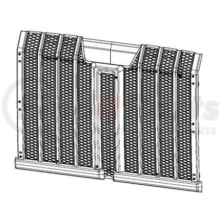 A17-21900-000 by FREIGHTLINER - Grille - Material