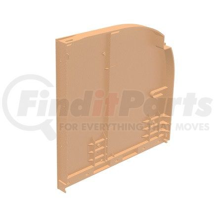 A18-34585-004 by FREIGHTLINER - Sleeper Cabinet Wall Panel - Left Side, ABS, Tumbleweed, 566.12 mm x 547.84 mm