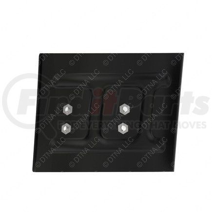 A18-46210-001 by FREIGHTLINER - Exhaust System Hanger Bracket Reinforcement - Steel, 204 mm x 168 mm, 1.8 mm THK