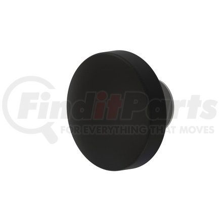 A18-48115-500 by FREIGHTLINER - Upholstery Button - Vinyl, Graphite Black