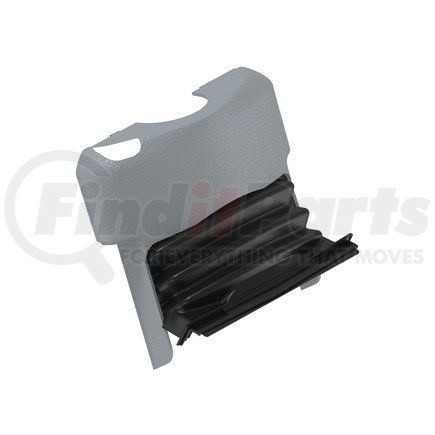 A18-48258-029 by FREIGHTLINER - Dashboard Cover - Right Side, Polycarbonate/ABS, Shadow Gray, 9.46 in. x 11.1 in.