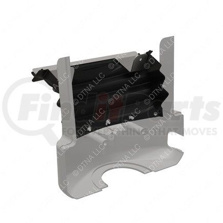 A18-48258-032 by FREIGHTLINER - Steering Column Cover - Right Side, ABS/PC, Agate, 282.88 mm x 226.85 mm